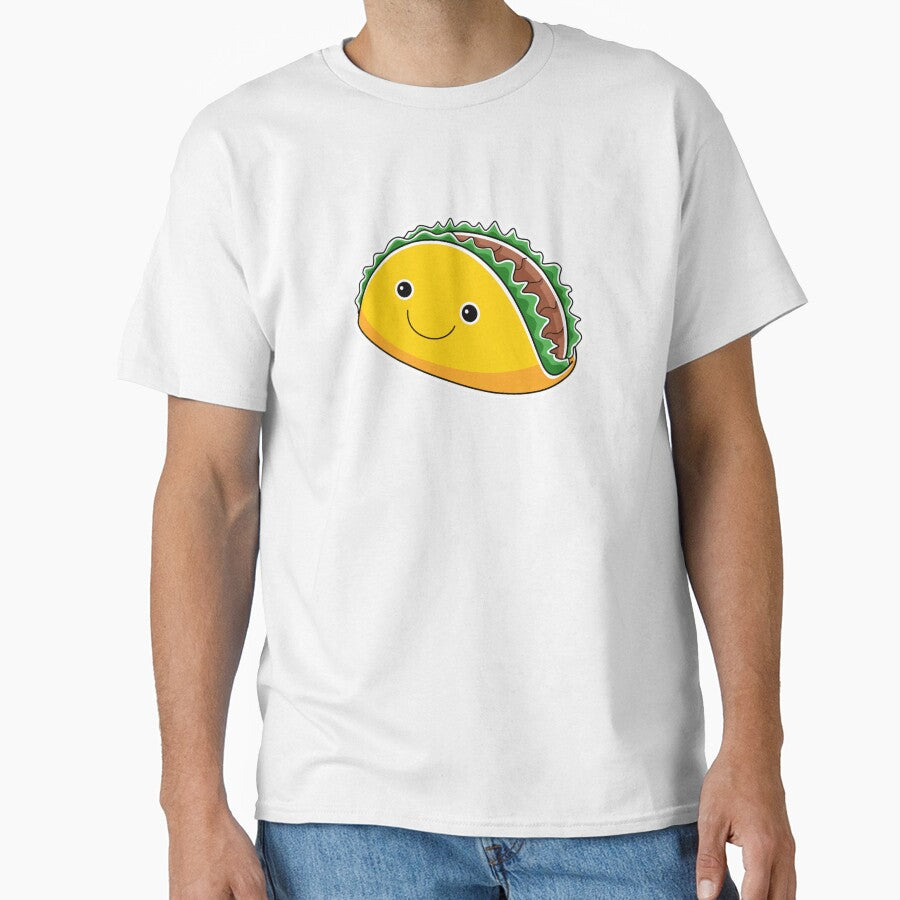 Cute Kawaii Happy Taco by KawaiiStickers-