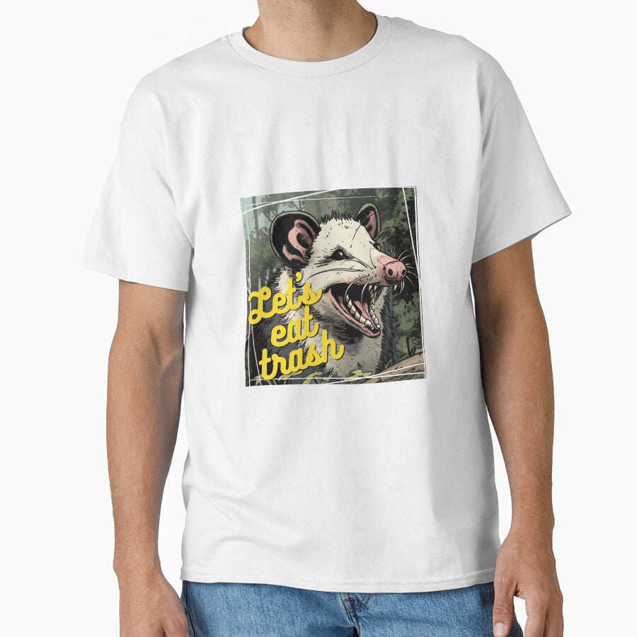 opossum let's eat trash by CremisArt