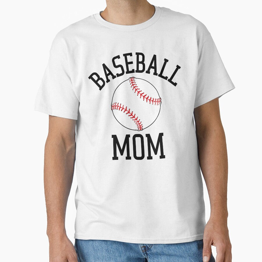 Baseball Mom Jersey Style Design, Baseball, Mom Gift, Baseball Fan by 2Duckies