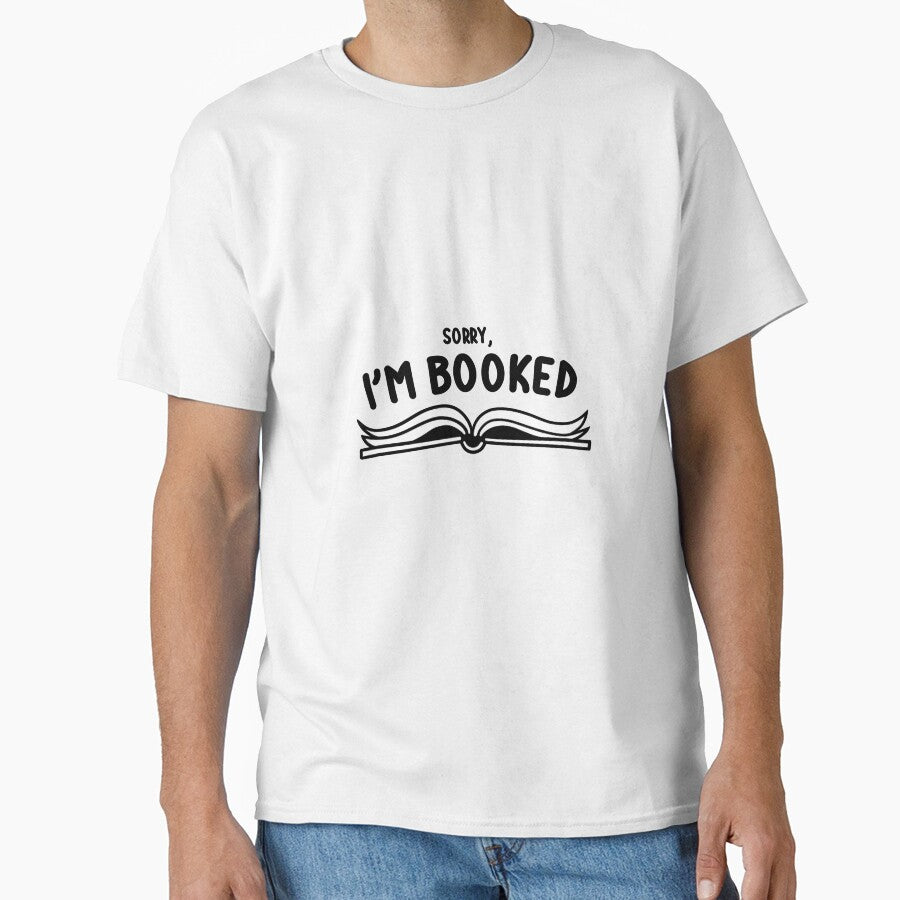 Sorry, I'm booked, Bookworm sticker by designbydimyana (dimyana)