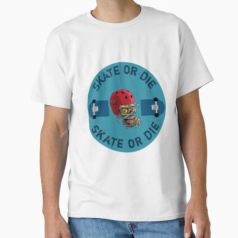 Skateboard Skate Or Die Shirts - Skull Skateboard t shirt - Skull Skateboard Hoodie - Skull Skateboard  Backpack - Skull Skateboard Water Bottle by happygiftideas