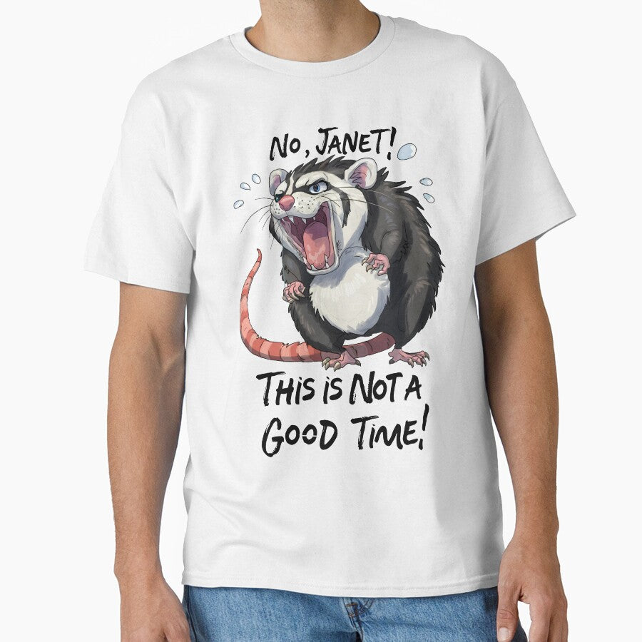 No Janet! This is NOT a good time! by Angry Swan Designs