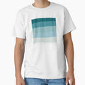 Minimalist Ocean Color Stripes by Kimos Creative Store