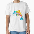 Colorful Rainbow Dolphin by ZenEvoke