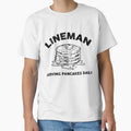 lineman serving pancakes daily , Offensive Lineman Football O Line Tackle by Every Pet  Shirts