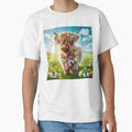 Cute Easter Highland Cow by DT creations