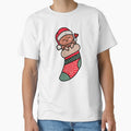 Cute Kawaii Gingerbread Man In Christmas Sock Xmas Pajama by JokeGysen