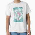 Waves Wonder Sea Turtle Ocean Design - Marine Life Aesthetic Underwater Art by KymeraStudio25