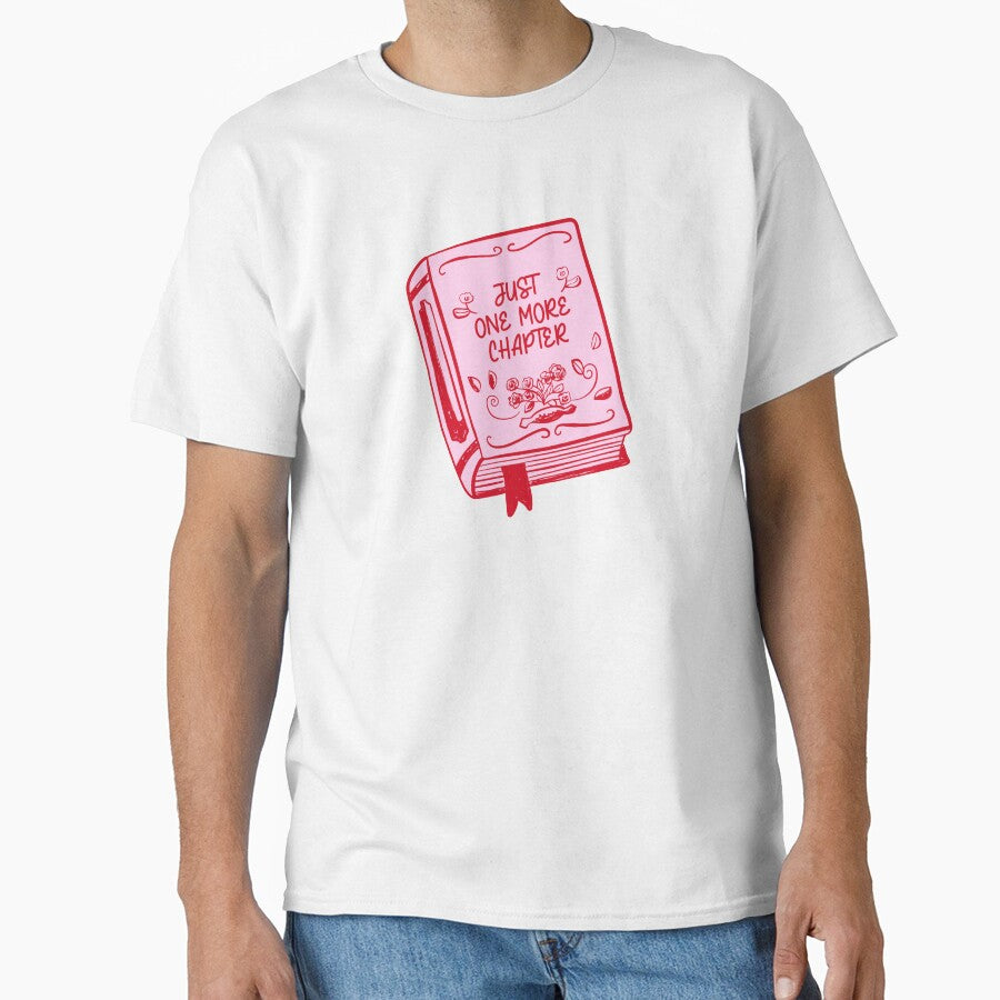 Just One More Chapter. Pink and Red Book. Book Lover. by CoCoArt-Ua