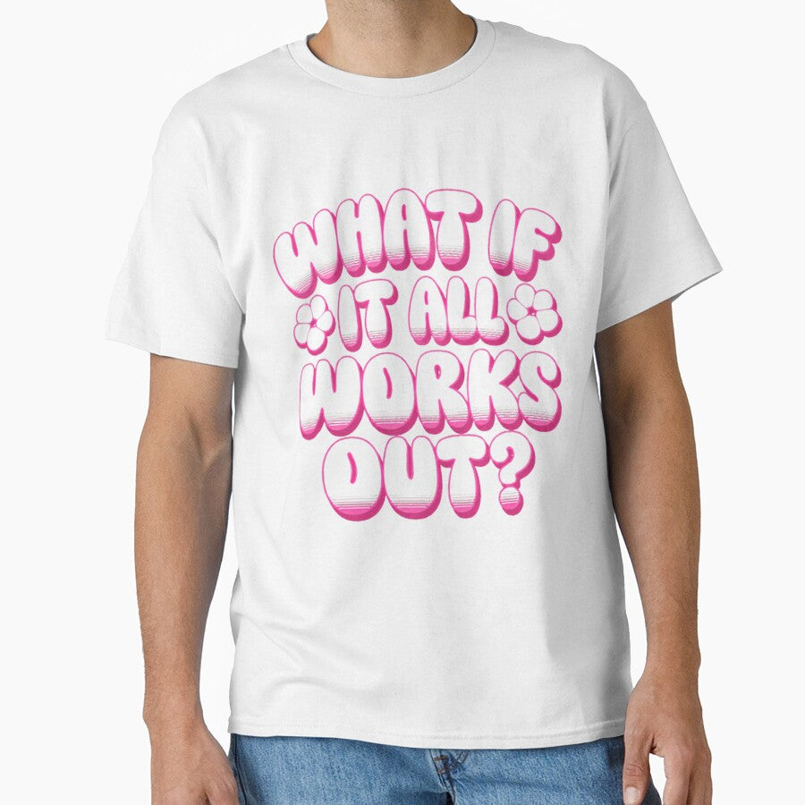 What If It All Works Out Positive Affirmation Optimistic Motivation Self Care Inspiration by Star3NowForMe