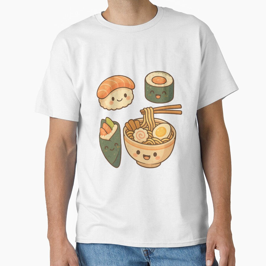 Kawaii Sushi & Ramen – Cute Food Friends for Food Lovers by HappySproutArt