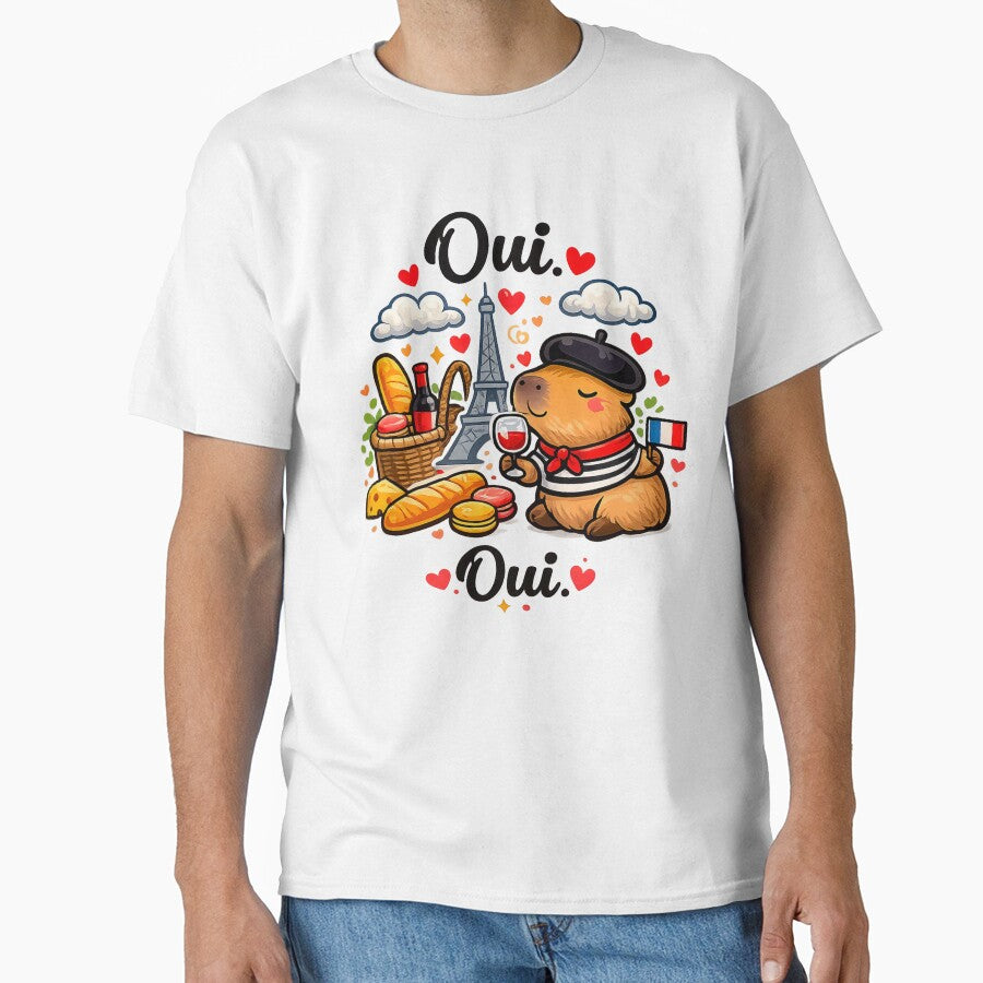 Oui Paris Capybara by MonkiFlipp