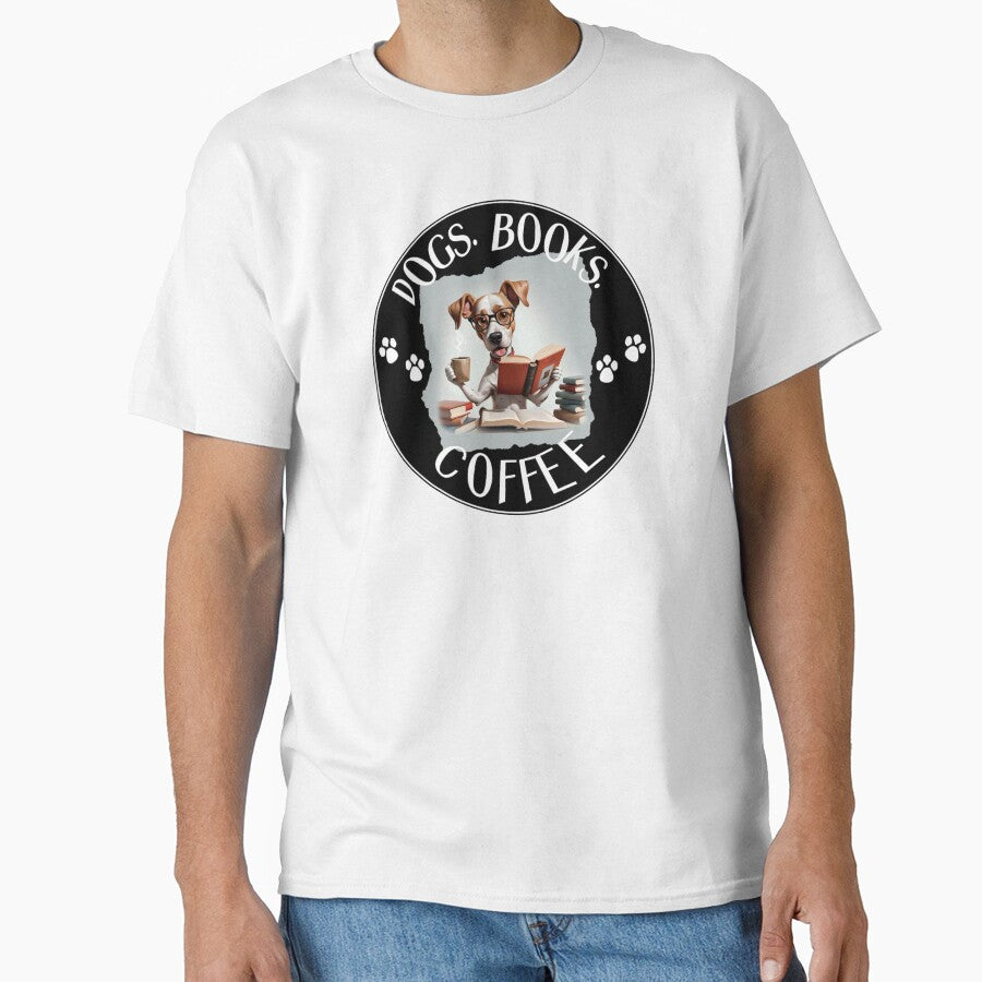 Dogs. Books. Coffee by Wilcox PhotoArt