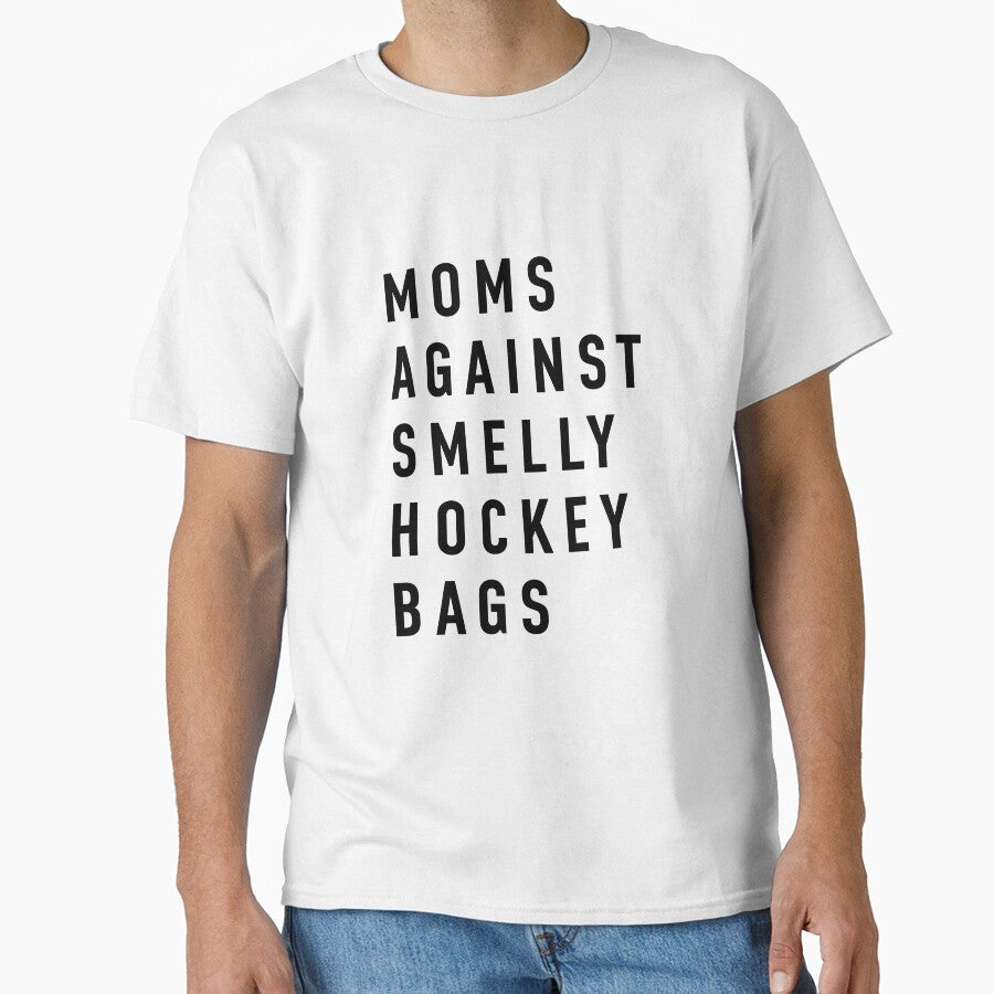 MOMS AGAINST SMELLY HOCKEY BAGS by I HEART SPORTS