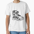 Take a Hike - Hiking Boot Sticker by iceteeselling