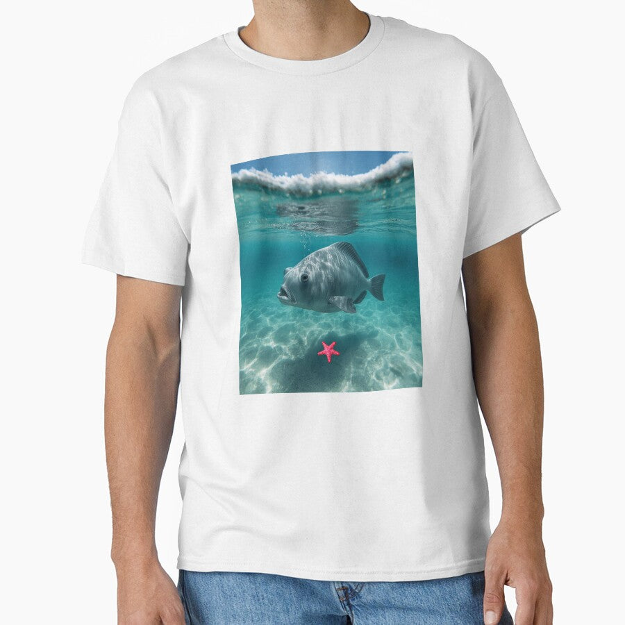 Lost in the Blue - Sunfish by BeeStylishTees