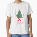 Jingle Bells – Cute Dancing Christmas Tree Illustration by HappySoulCentre