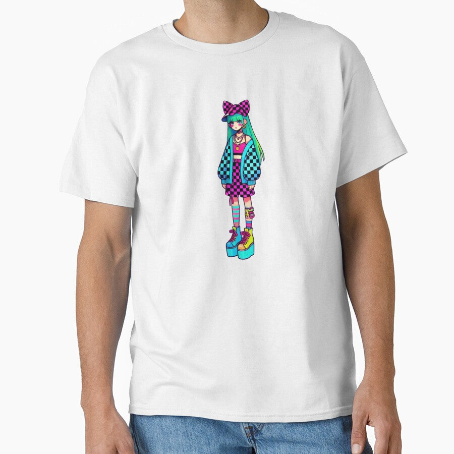 JAPANESE AESTHETIC  HARAJUKU COLORFUL GIRLY STYLE FASHION by Arts4U