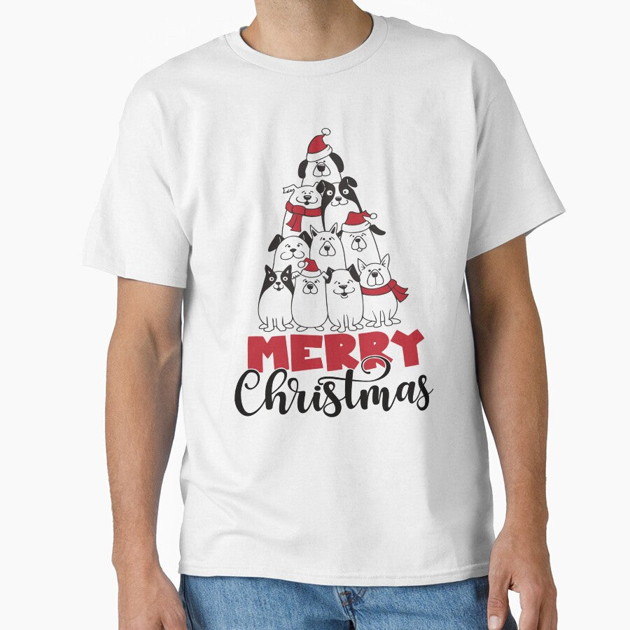Merry Christmas Wishes Cute Puppy Dog Christmas wishes by eviesfashion