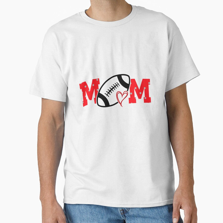 Football Mom polka dots Football Love Football Player football lover by shirtscom