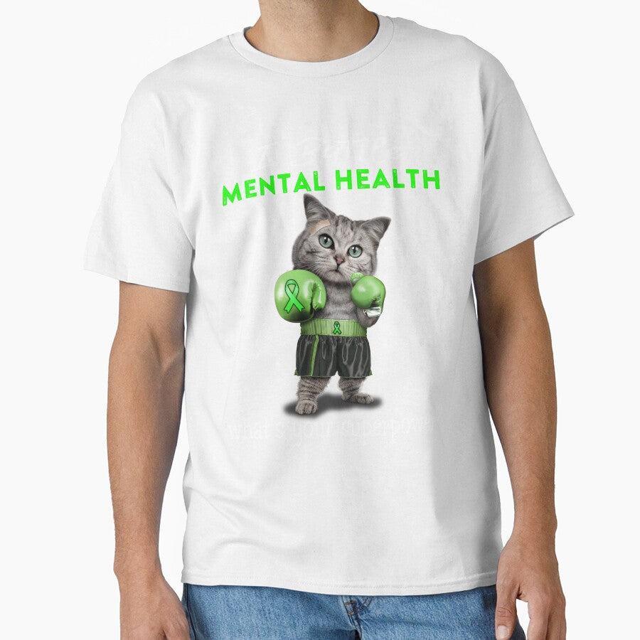 Mental Health Warrior - I Battle Mental Health What Is Your Superpower? by Jennpak