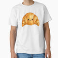 Cute Kawaii Croissant Watercolor Bakery Food Lover by Moizento
