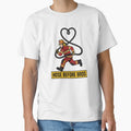 Funny Firefighter Hose Heart Trade by NeonNerd Studio