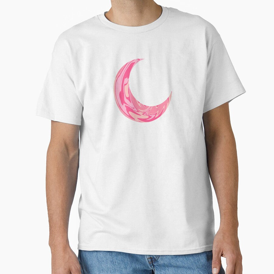 Pink moon | crescent by Lavannya