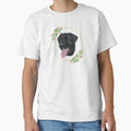 Black Lab Flower Frame by KCPetPortraits