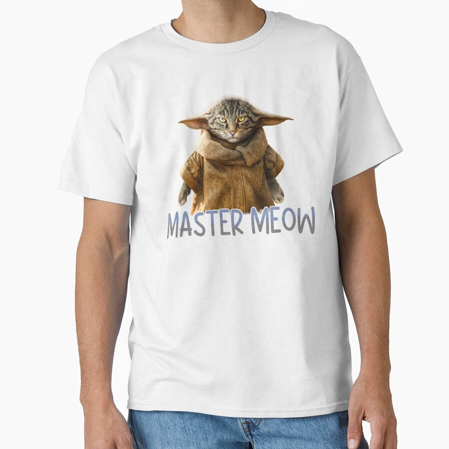 Funny Master Meow Cat by RebeccaLittlee