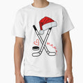 Santa Hockey Mama – Christmas Hockey Mom Shirt by A-Szczesniak