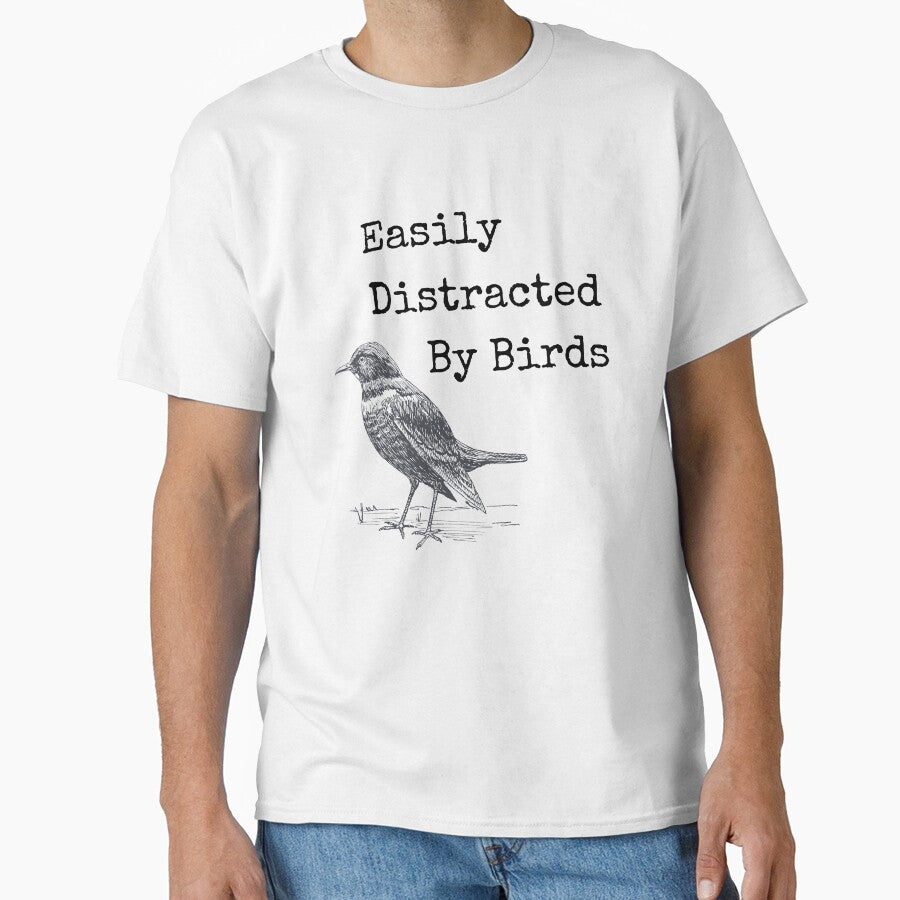Funny Bird, Easily Distracted by Birds, Bird Lover, Bird Watcher by Yaowarat