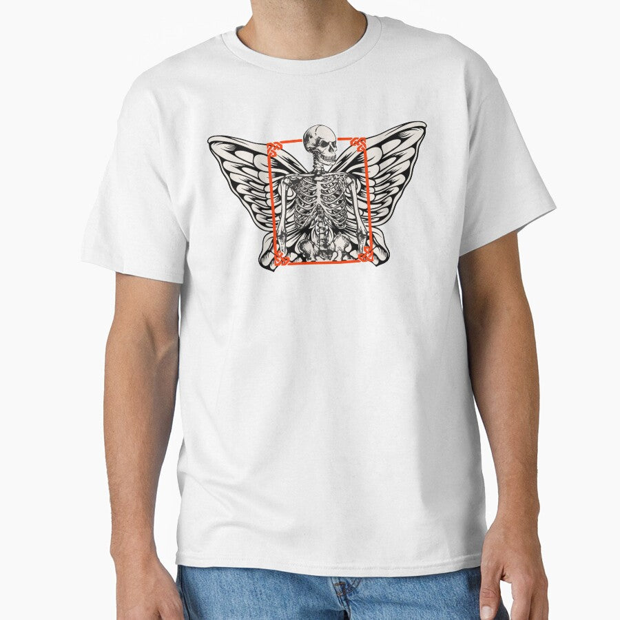 Skeleton Butterfly Fairycore Aesthetics Gothic Fairy Grunge Art by alenaz