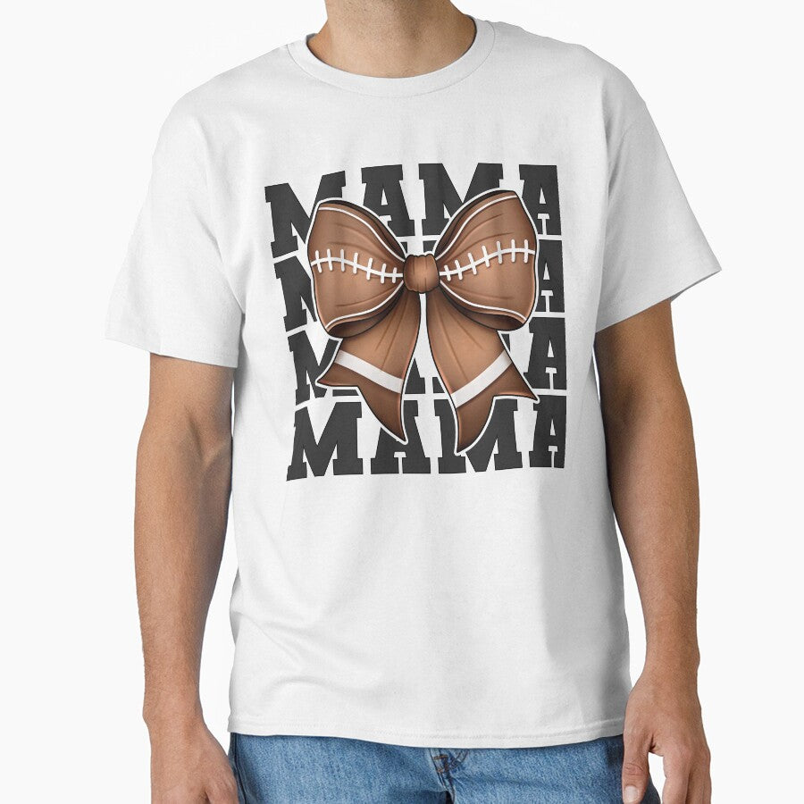 Football Mama Bow – Game Day Graphic by SweetTeezPrints