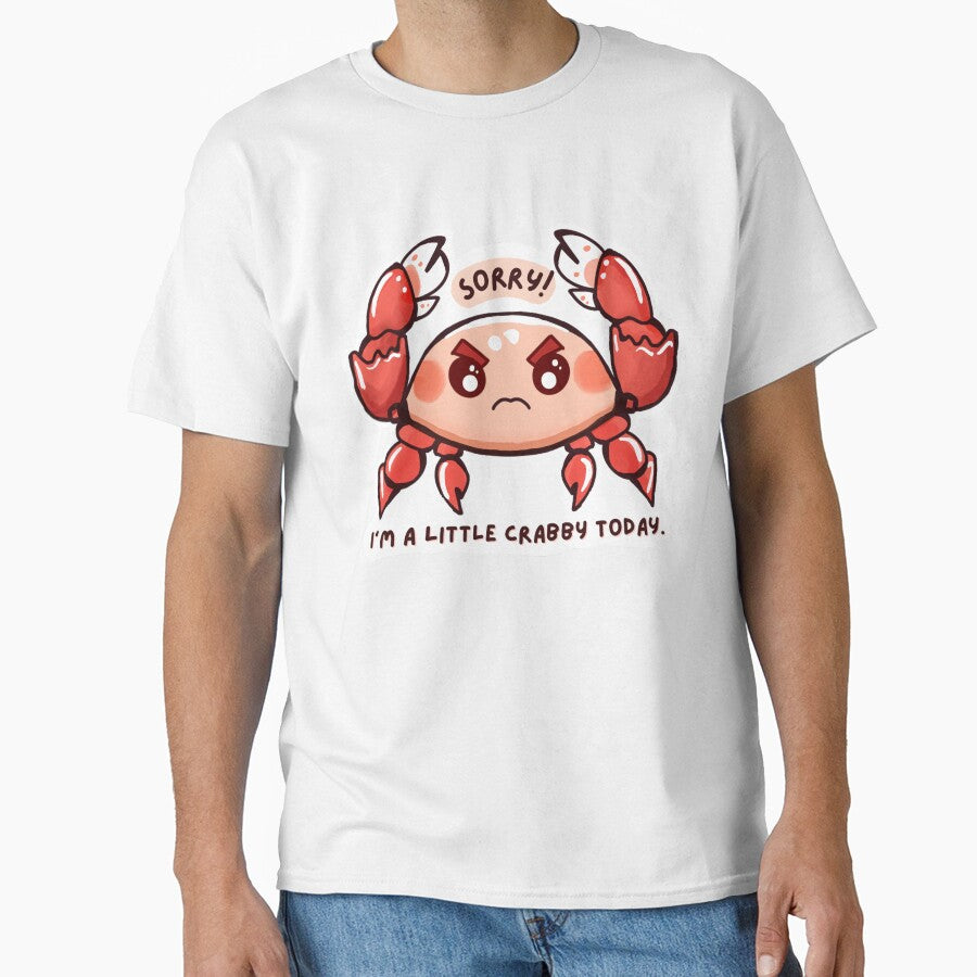 Cute Crabby Crab Pun Sticker by artiistsama