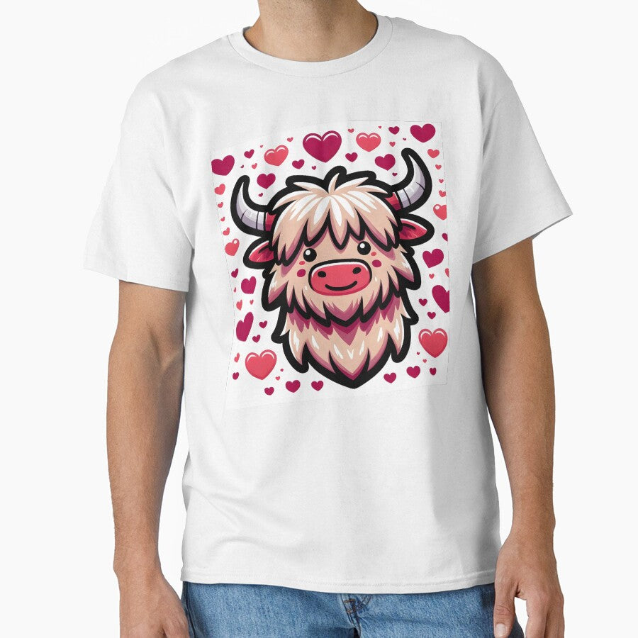 Valentine Highland Cow by Truck Stop One