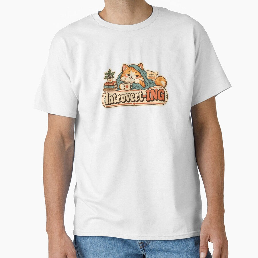 NAGGING CAT BY NAGGINGSTICKERSCO. NAGGINGCAT INTROVERT-ING COLLECTION | ELECTRIC BLUE Edition | No.01 by LaMaisonOfMY