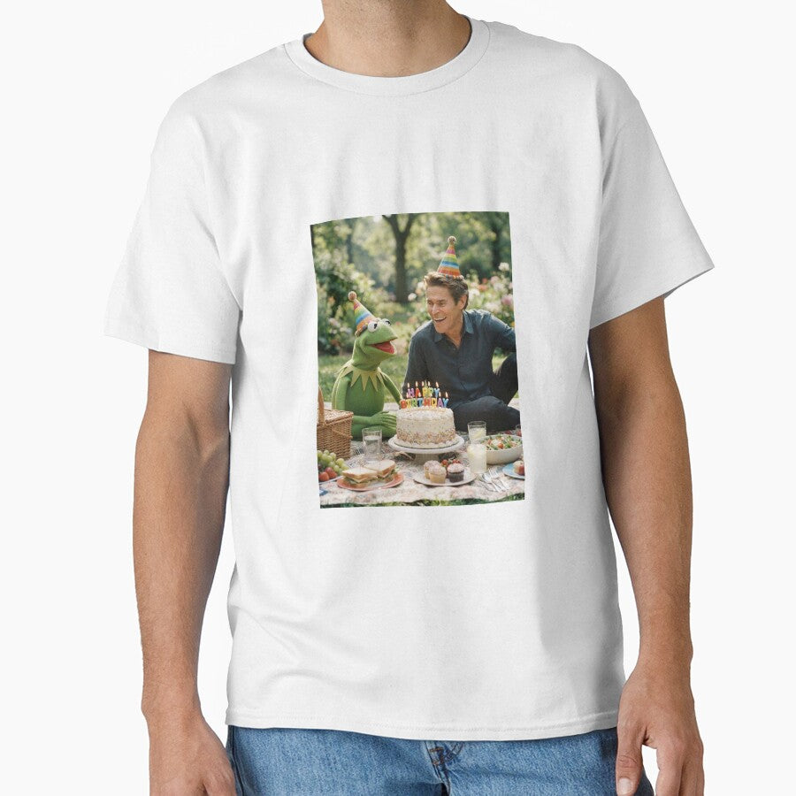 Willem dafoe kermit the frog elmo grover miss piggy meme memes funny parody birthday christmas by CheeseBlueprint