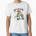 Off to Be Jolly – Frogmas Scooter Ride by EmeraldeaArt
