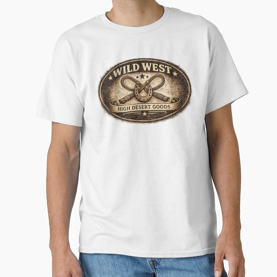 WILD WEST – High Desert Goods Vintage Western Emblem by Anyshca