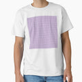 Cute Purple Gingham Pattern for Friends | Classic Gingham Check for Mom | Lavender Buffalo Plaid for Sister | Preppy Checkered Pattern for Daughter | Aesthetic Purple Gingham for Teens by VivaFy