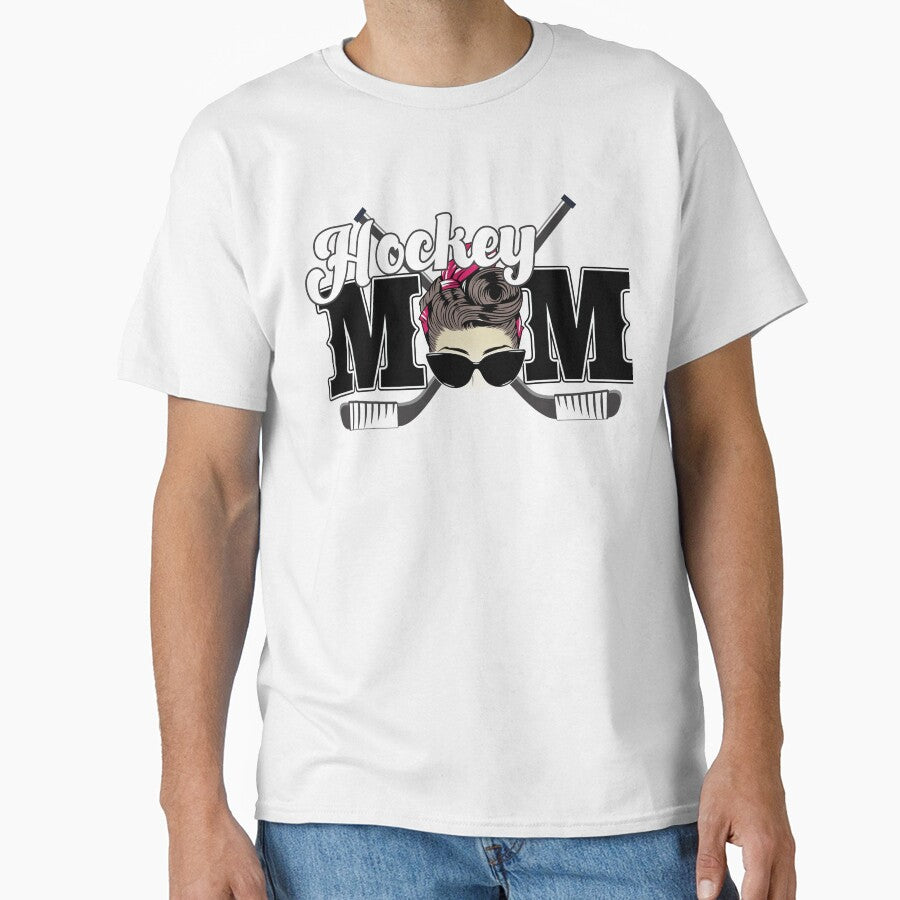 Retro style hockey mom with class by ColorWheelDsign