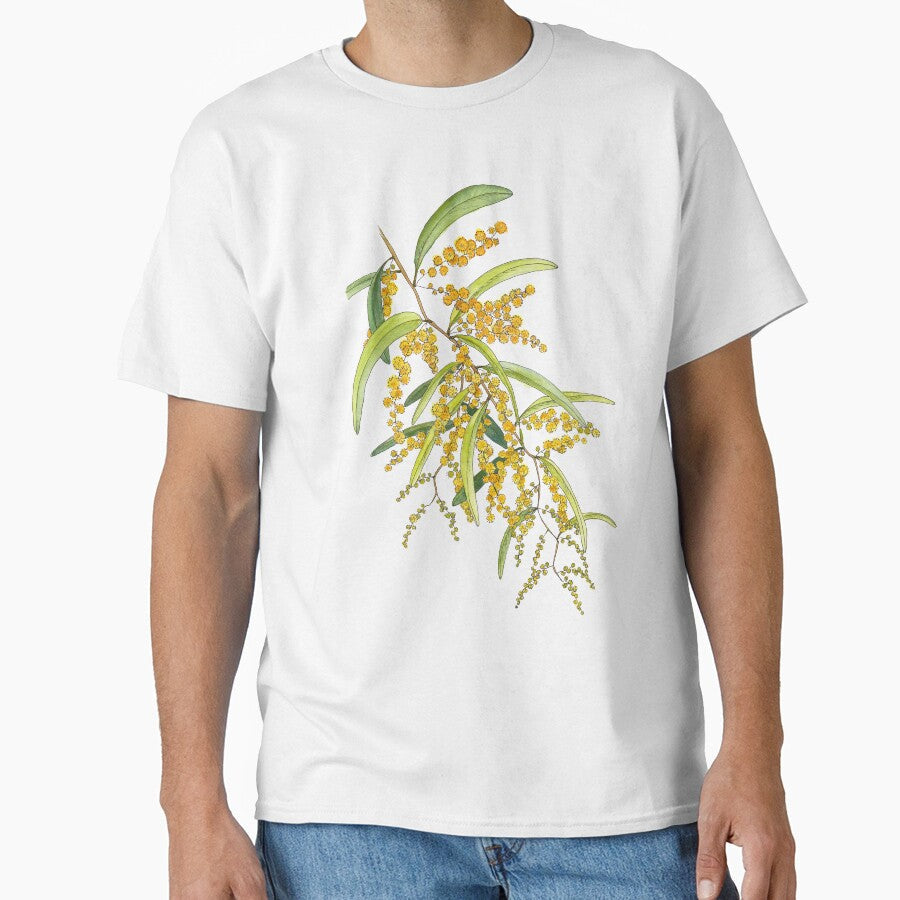 Australian Wattle Flower, Illustration by JRoseDesign Unisex