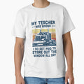 My Teacher Was Wrong Trucker Gift Funny Truck Driver by DanielleNicolet