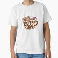 National Coffee Day – Coffee Lover Typography Design by ArcticFoxStudio