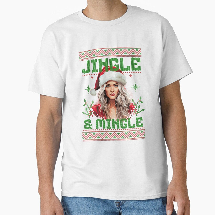 Jingle & Mingle Christmas Sweater by KimRG