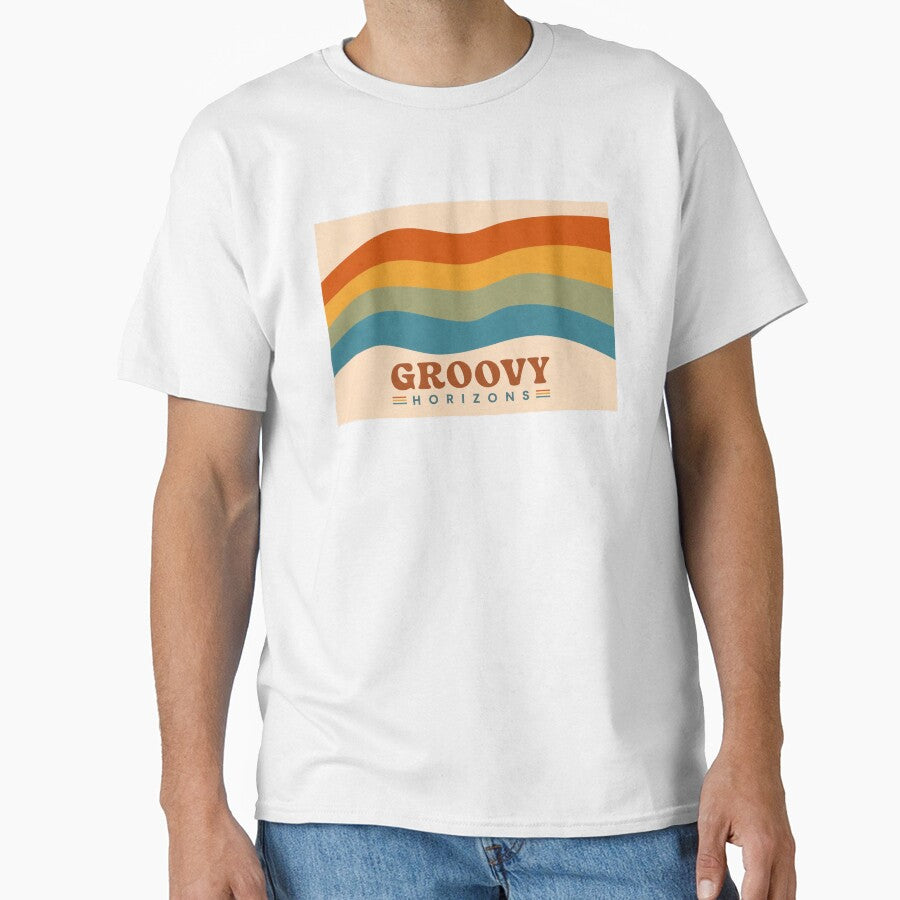70s Groovy Horizons Retro Waves by BlueBerry45