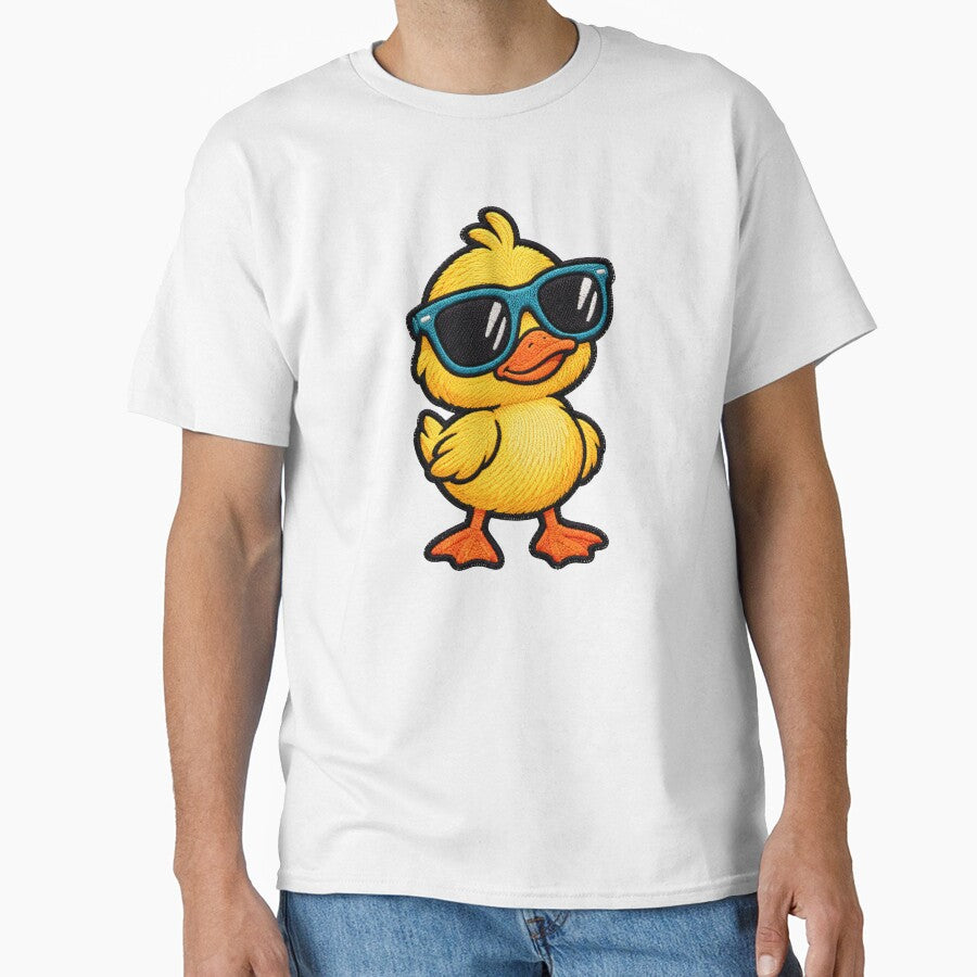 Cool Duck with Sunglasses – Funny Cute Summer Duck by CreativeCharmCo