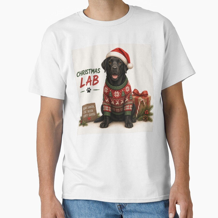 Christmas Lab – Christmas Labrador by Goodthingstree