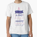 A Book A Day Keeps Reality Away / Pink Blue Bookish Aesthetic Quote For Kindle Girlie Readers Tbr Ya Books by Latinoladas